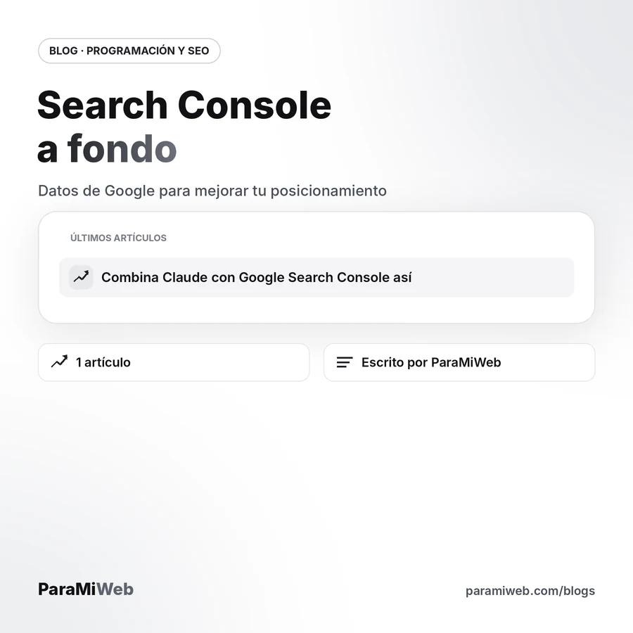 Google search console