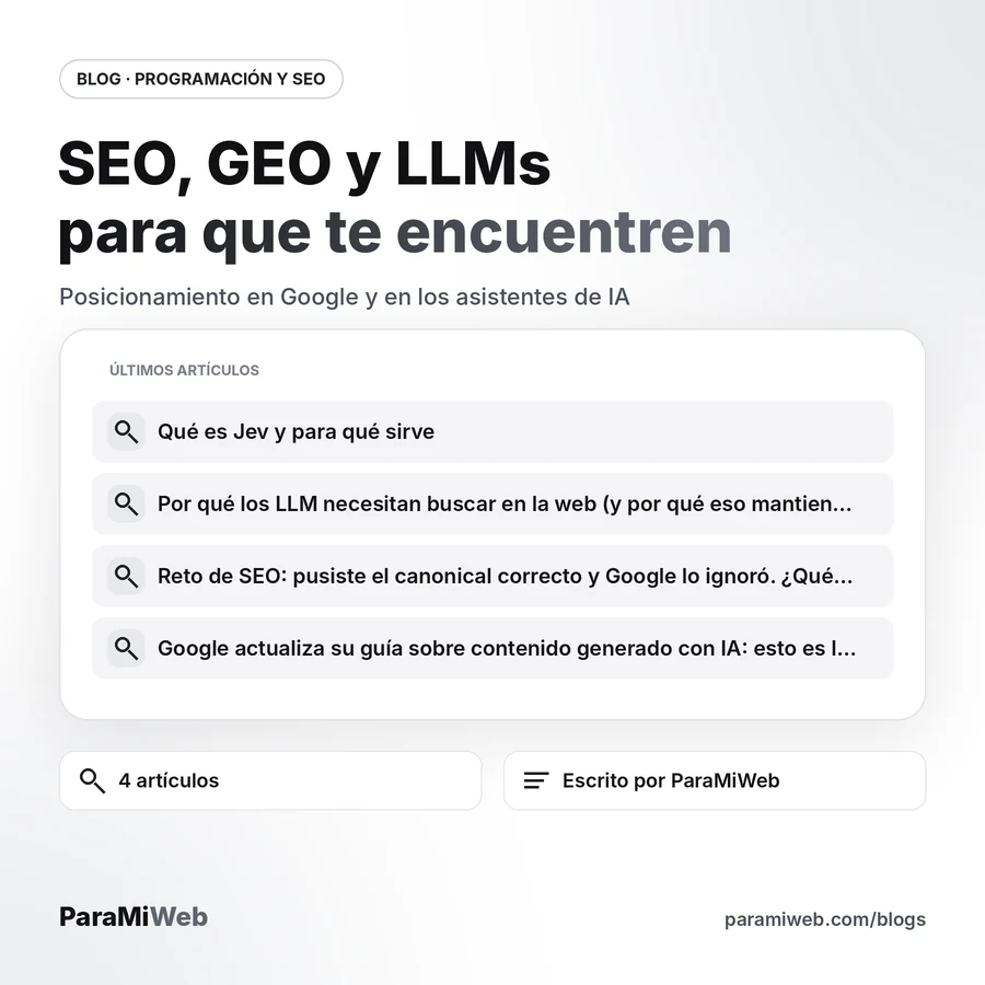 SEO – GEO – LLMS