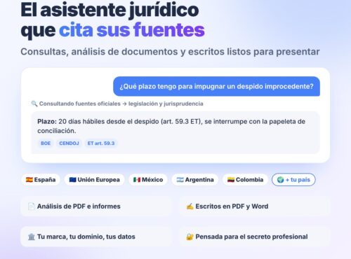 IA Justicia asistente jurídico