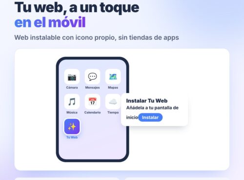 Plugin PWA: tu web instalada en el móvil con su propio icono